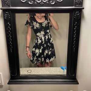 Cute Lace Up Back Dress